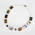 Statement Perlmutt Kette